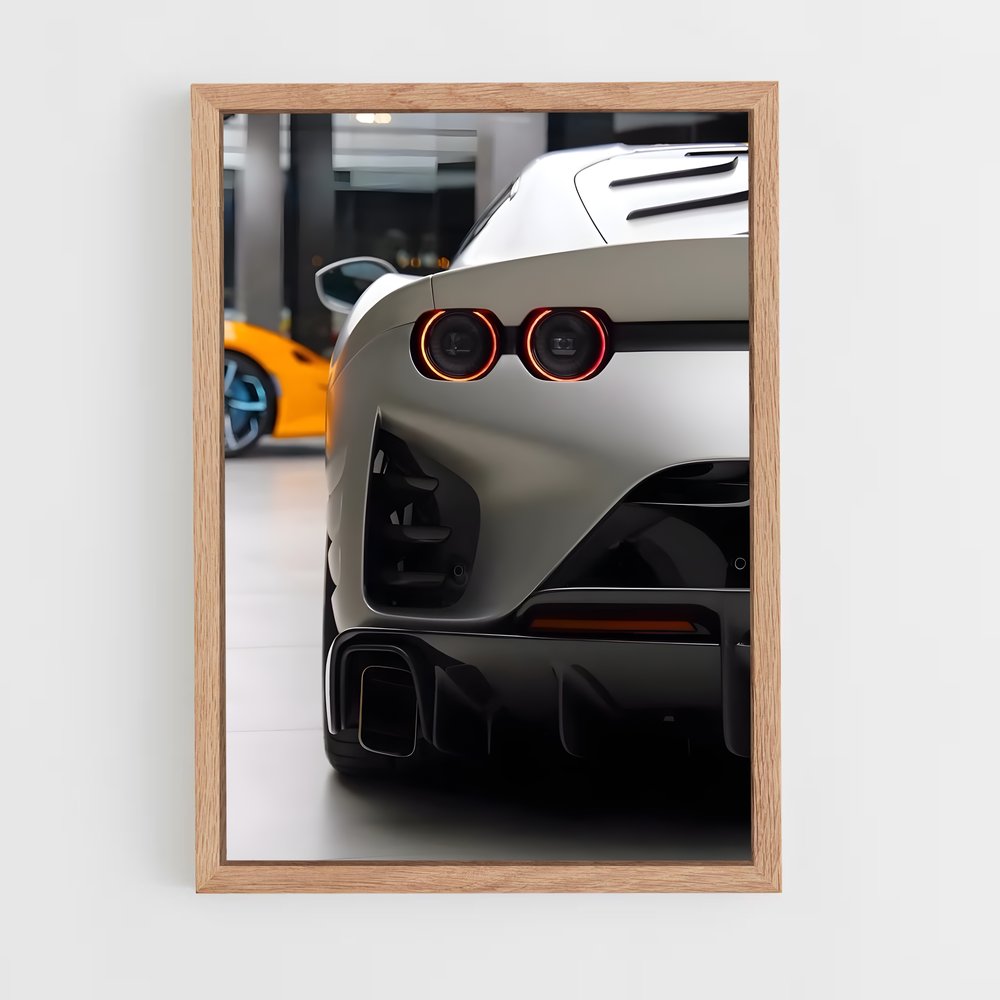 Poster competizione Vitesse immortalisées – affiche Ferrari (vue 4)